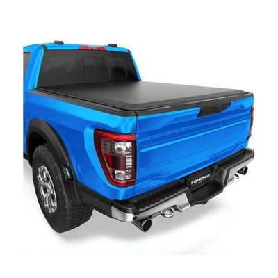 TOMOKA 4.5FT Soft Roll-Up Truck Bed Tonneau Cover Compatible with 2022 2023 2...