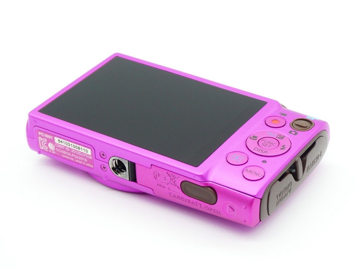 Canon IXY 610F PowerShot ELPH 330 HS IXUS 255 HS Pink 12.1MP | eBay