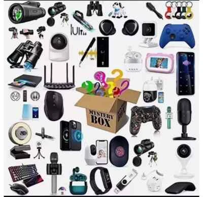 AMAZON, AMAZON RANDOMS, LOOT BOX, MYSTERY BOX, TREAURE CHEST Surprise Amazon Return Package/Box Value $100+ (10-12 items)