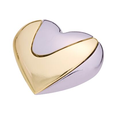 Metallpuzzle Cast Puzzle LOVE Huzzle Stufe 1 Rätsel Knobelspiel Geduldsspiel 3D