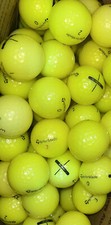 120 Taylormade Yellow 5A/4A Golf Balls Distance Free shipping