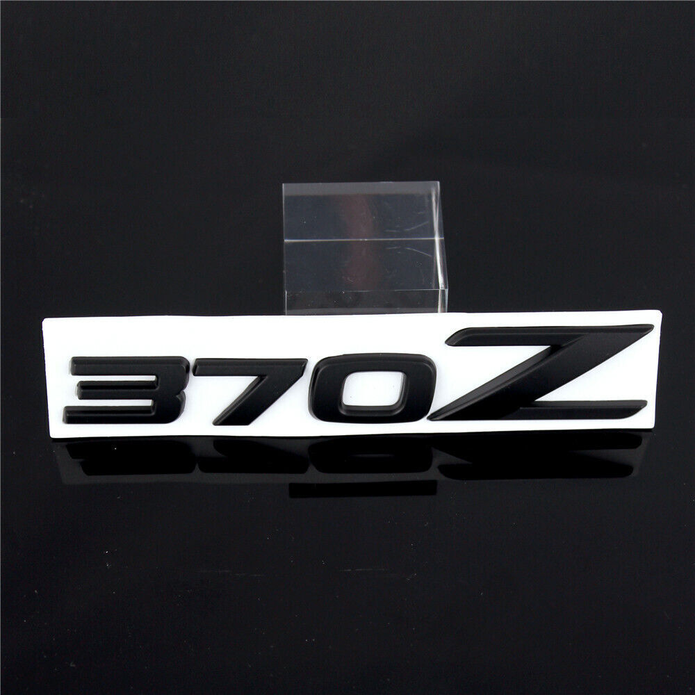 370Z Fairlady Z Z34 3D Black 370 Z Logo Car Door Trunk Lid