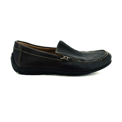 ECCO Men\'s Driving Loafers Shoes Size EU 43 US 9-9.5 Leather Black s-l400.jpg main image 4