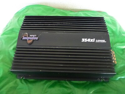 Kicker Impulse 354xi 4 channel Old School Amp Nice! | eBay