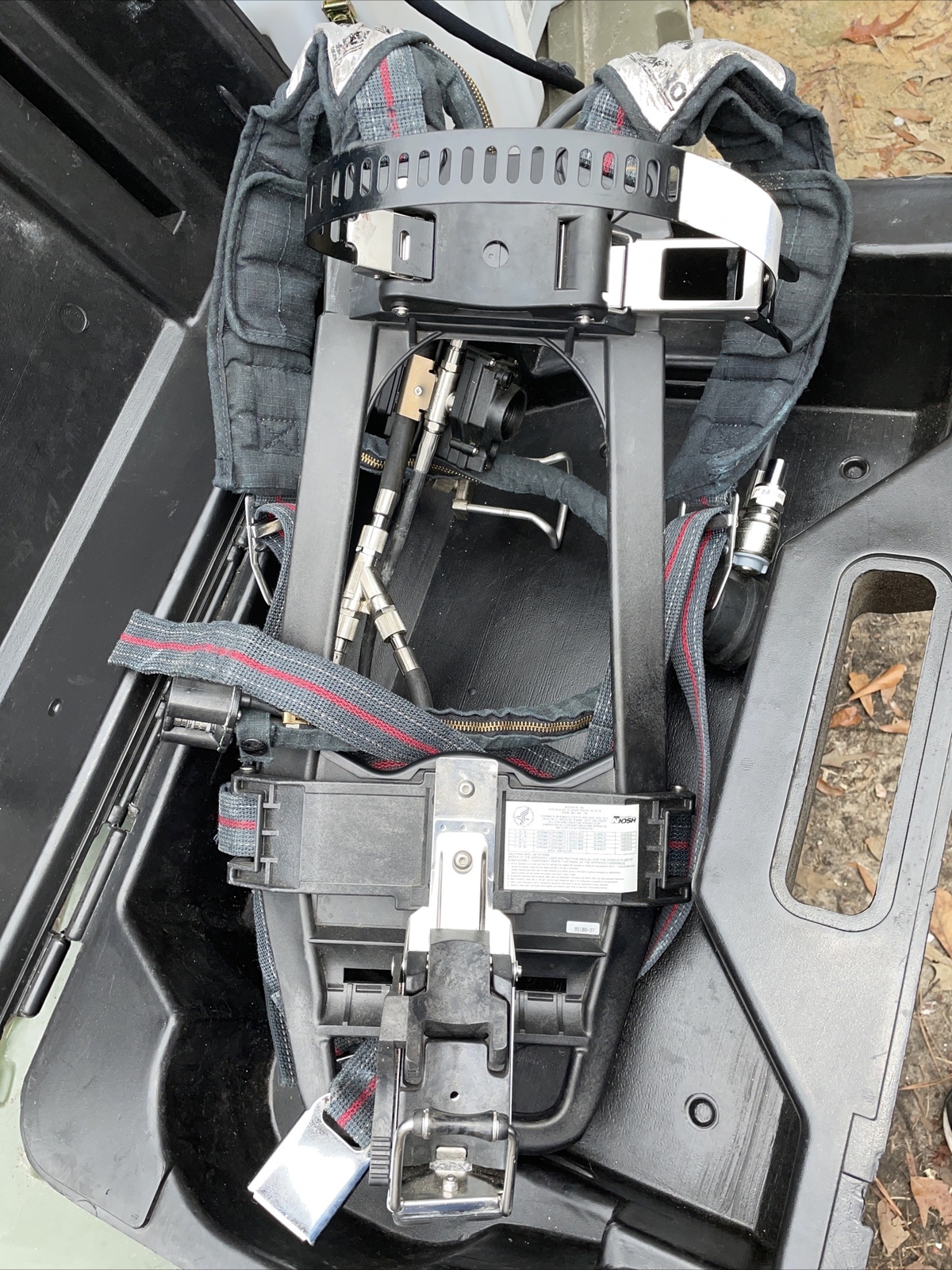 Interspiro Harness Assembly for Air Cylinder Tank & Storage Case