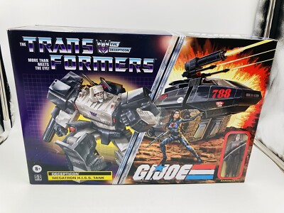Megatron H.I.S.S. Tank Transformers GI Joe Hasbro New & Sealed action figure 