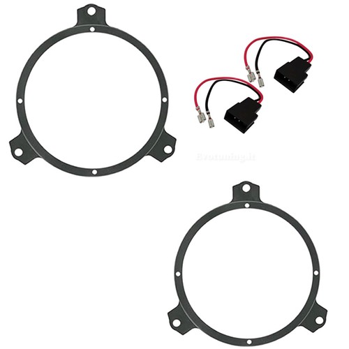 Set 4 Arcas Altavoces Hertz K 165 Delanteros para Toyota Yaris De 2005 Al 2023 - Imagen 15 de 18