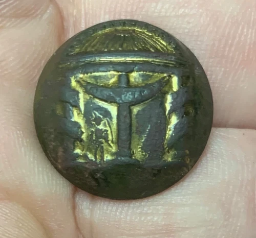 Georgia Local Civil War Coat Button