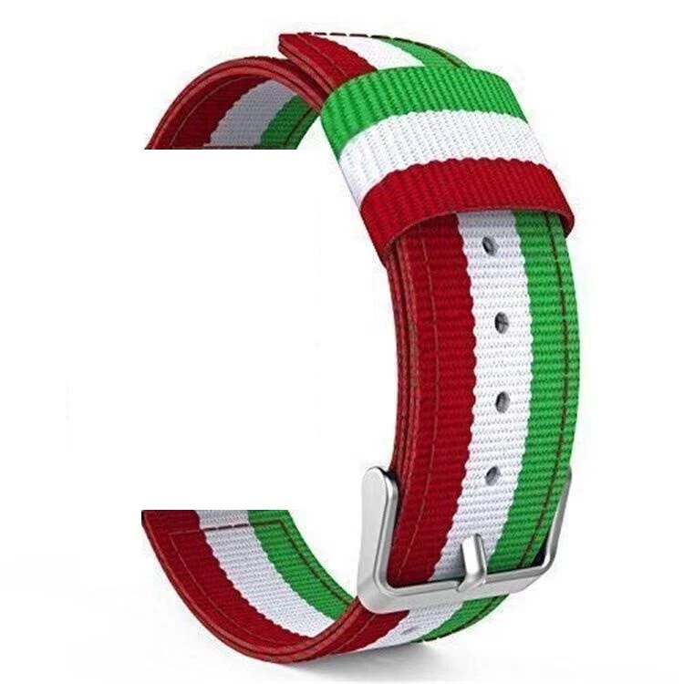 Correa deportiva de nailon a rayas para Apple Watch Series 7 6 5 4 3 41/45 mm iWatch SE Foto 4 de 4