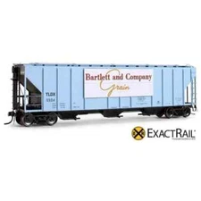 ExactRail HO PS-2CD 4427 Covered Hopper Bartlett & Co Car Number TLDX 5511 New