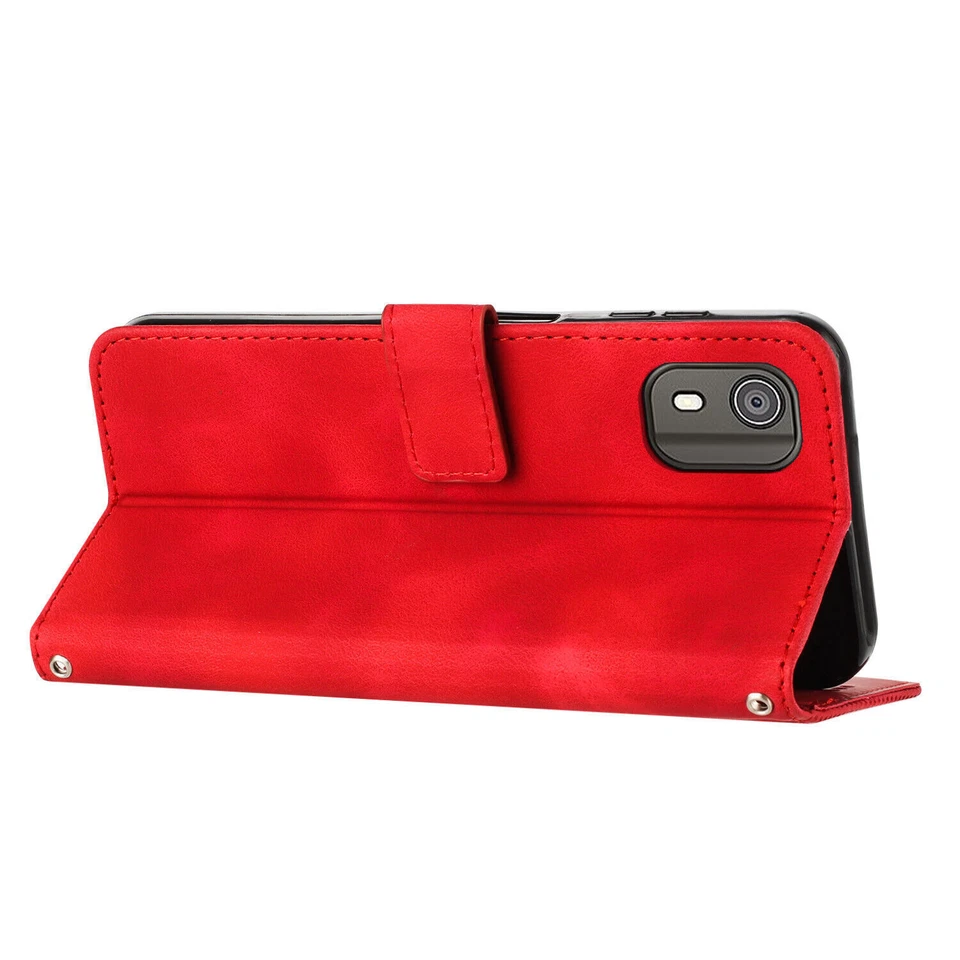 Flip Leather Wallet Phone Case For Nokia G10 G20 G30 G11 G21 C02 C32 G22 C22 C12 - Image 3 of 4