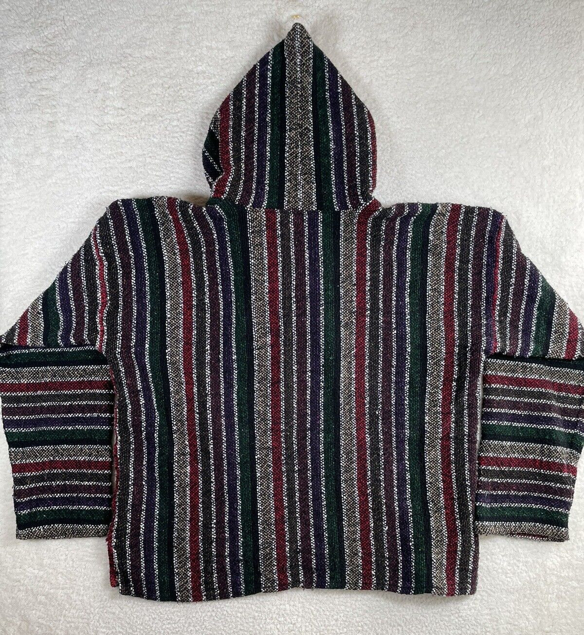 Artesanias Mickey Mexican Baja Hoodie Mens XL Surfer … Gem