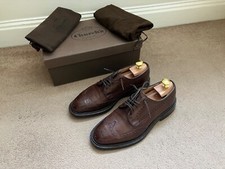 Mens Church’s Grafton Full Brogue Shoes Brown 7.5G