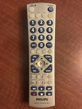 Philips Universal TV VCR DVD Remote Control Clean