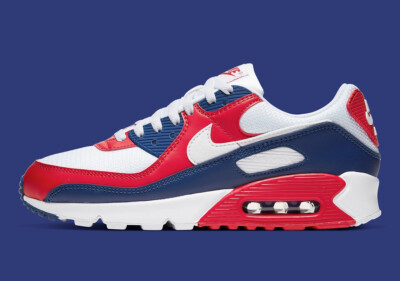 RARE NIKE AIR MAX 90 *USA OLYMPICS* Sz 10. 1 95 97 98 720 tn vapormax plus ultra