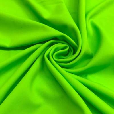 Shiny Finish Milliskin Nylon Spandex Fabric | (4 Way Stretch/Per Yard) Neon 