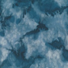Denim Bali Tonal Batik for Hoffman 100 Cotton 1/2 Yard