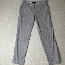 Brooks Brothers Women's Seersucker Chino Striped Pants Stretch Size 6