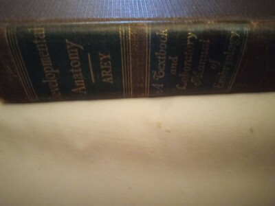 #ad Developmental Anatomy: a Textbook and Laboratory Manual of Embryology $34.00