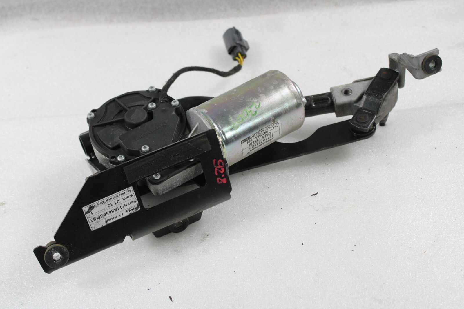 McLaren MP4-12C, Wiper Transmission, w/Motor, Used, P/N 11A5456CP