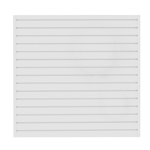 4-8pcs 4ft Slatwall Panels Garage Storage Panel Organizer Gray Set