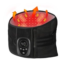 HONGJING Red Light Therapy Massage Back Brace for Lower Back Pain Relief