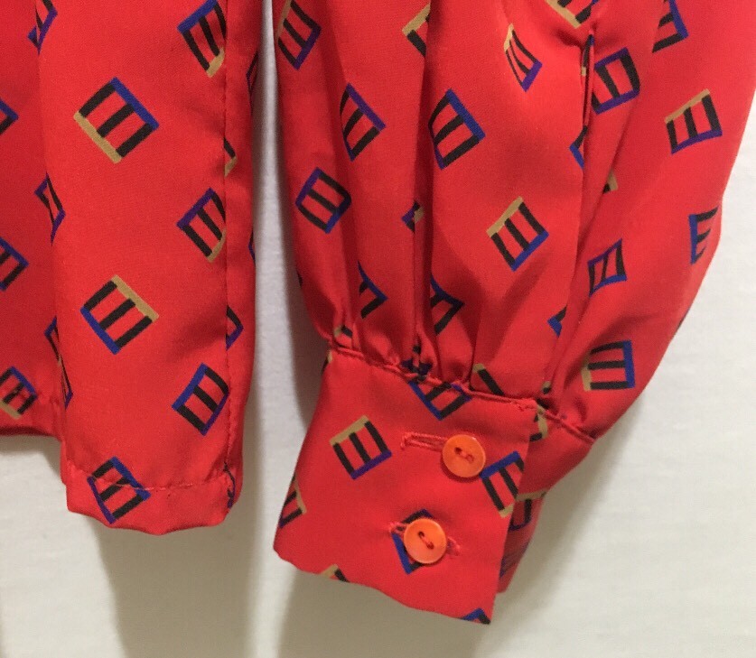 Pendleton Country Sophisticates Red Geometric Blo… - image 5