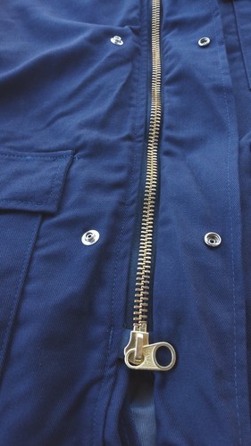 SteelGuard FR Pro Insulated Parka, Navy, Lrg - Picture 5 of 8