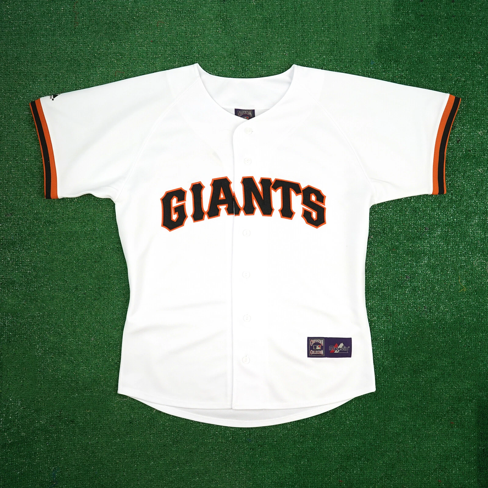 Deion Sanders 1995 San Francisco Giants Cooperstown Men's White Baseball Jersey