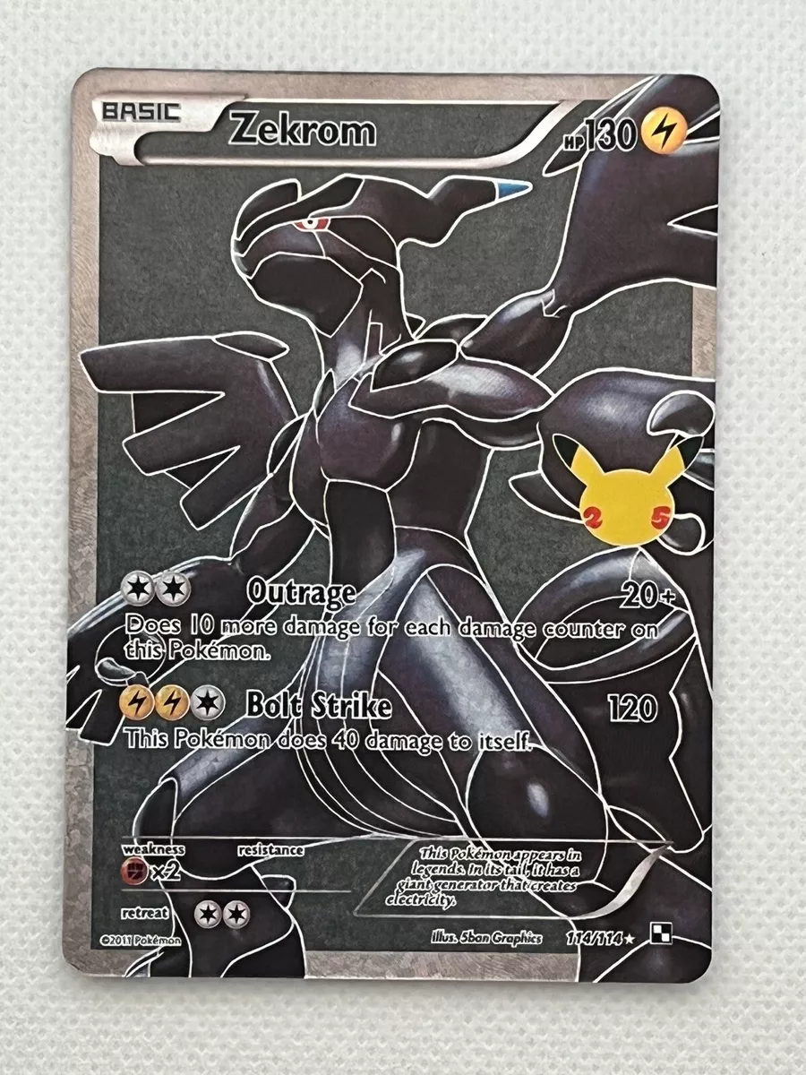 M Zekrom Ex carta pokemon -  España