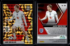 2021 Panini Mosaic UEFA Euro Soccer Gold Reactive #109 Jack Grealish