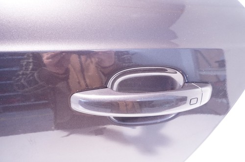 Audi A5 8T Tür hinten links Autotür Grau Braun - Bild 4 von 8