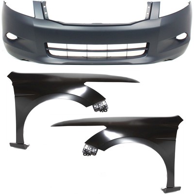 Bumper Cover Fascia Front Sedan for Honda Accord 2008-2010