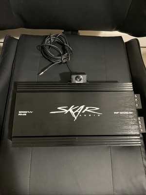 Skar Audio RP-1200.1D 1200 Watt Class D Subwoofer Amplifier