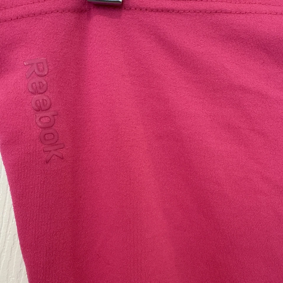 Camiseta sin mangas Reebok rosa talla mediana verano primavera tirantes espagueti Foto 3 de 4