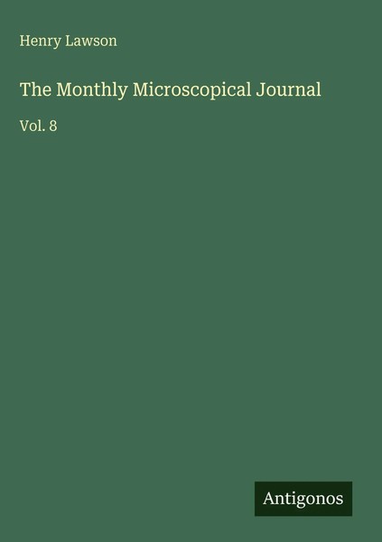 Henry Lawson | The Monthly Microscopical Journal | Buch | Englisch (2025)-image