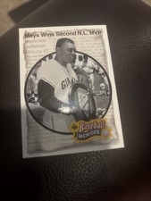 1992 Upper Deck Baseball Heroes Mays Wins Second NL MVP #50