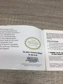 Dragon Warrior II Instruction Manual NES Nintendo Enix 1990 RPG Guide Booklet