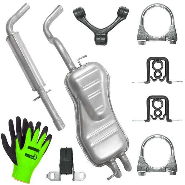 SchalldäMpferset Auspuff FüR Seat Leon 1 I FließHeck 1.8 (1999-10/2005)-image