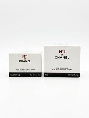 Chanel Skincare Routine Set No.1: Crème Yeux (15g) + Crème Riche (50g) - Neu