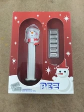 New Open Box Limited Edition PAMP Snowman Pez Dispenser 30g .999 Silver