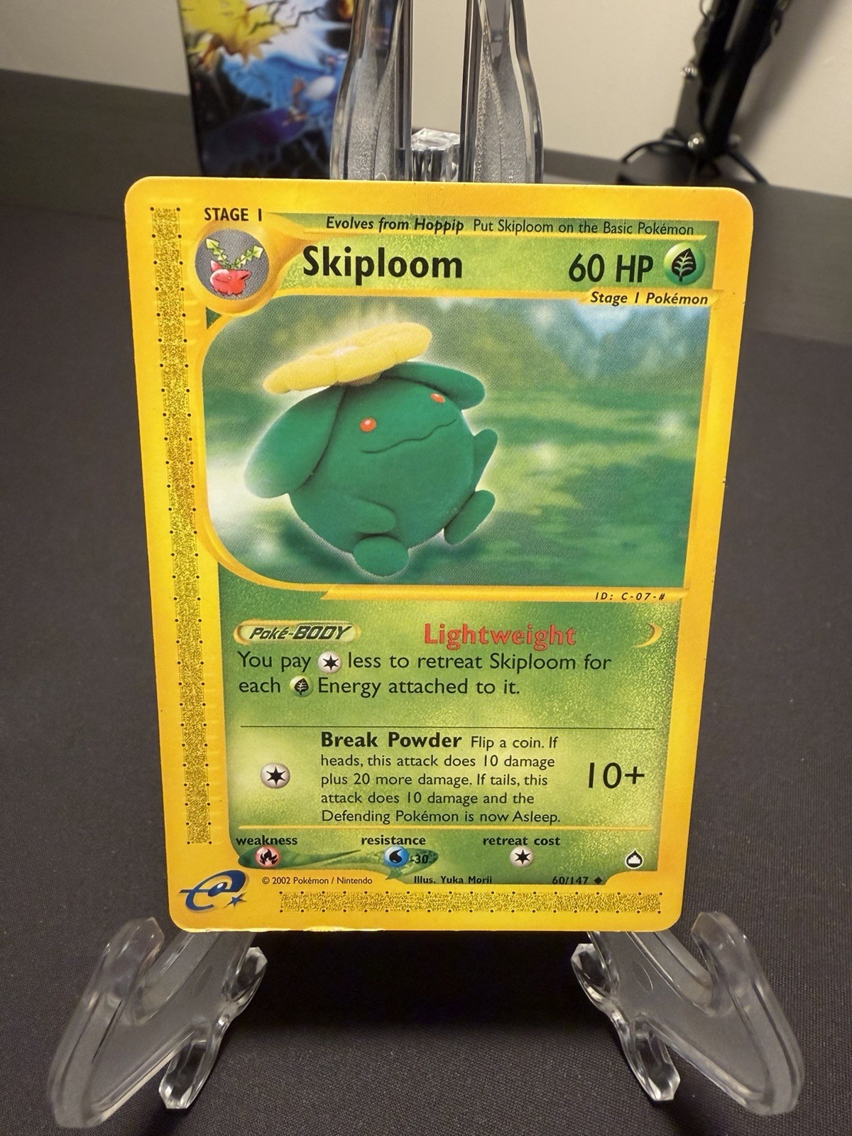Pokémon TCG Aquapolis Skiploom 60/147 Regular MP