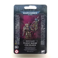 Warhammer 40,000 - Death Guard: Plague Marine Icon Bearer 40K New
