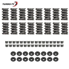 Valve Springs Kit W/ Steel Retainers Locks For Chevrolet SBC 327 350 400 Z-28