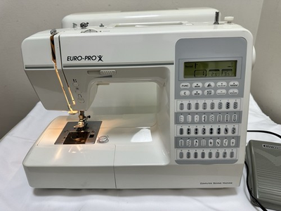#ad Euro pro Deluxe Denim amp; Silk Sewing Machine 9105 $124.99
