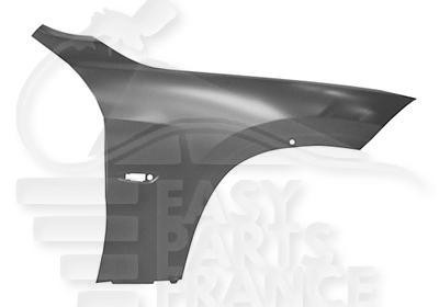 Aile avant-droit pour BMW X1 E84 M-Tech de 2009 à 2012 avec emplacement feu