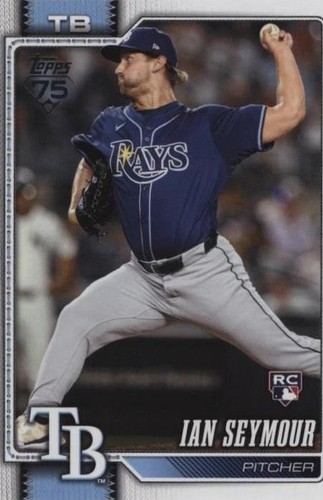 2026 Topps Series 1 Bob Seymour Rainbow Foil #70 RC Tampa Bay Rays 