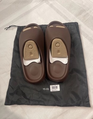 Yeezy Slides Black YS-01 New Original Bag As Picture With Dust Bag Yeezy Slides Black YS-01 New Original Bag As Picture With Dust Bag