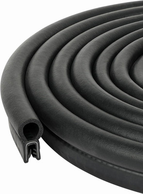 Vertical Bulb Trim Seal Bulb Diameter: 0.55'' Flange Size: 0.039'' to 0.14'' (15 Fe