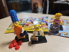 Lego Mini Figures Simpsons 3 Open Packs 1 Unopened Pack 71009 